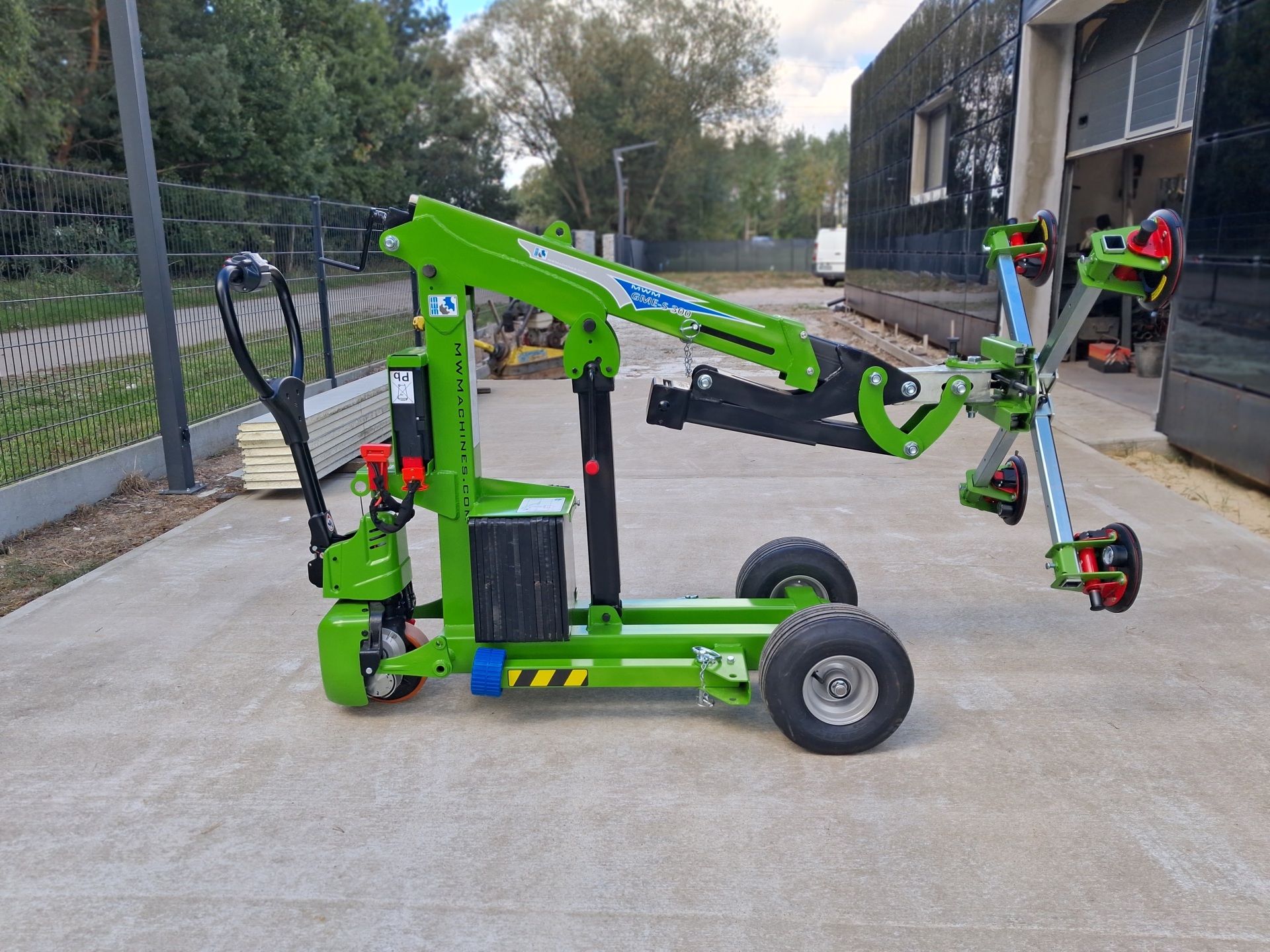 GME-S300 Manipulator akumulatorowy do przenoszenia szkła - obrazek 2