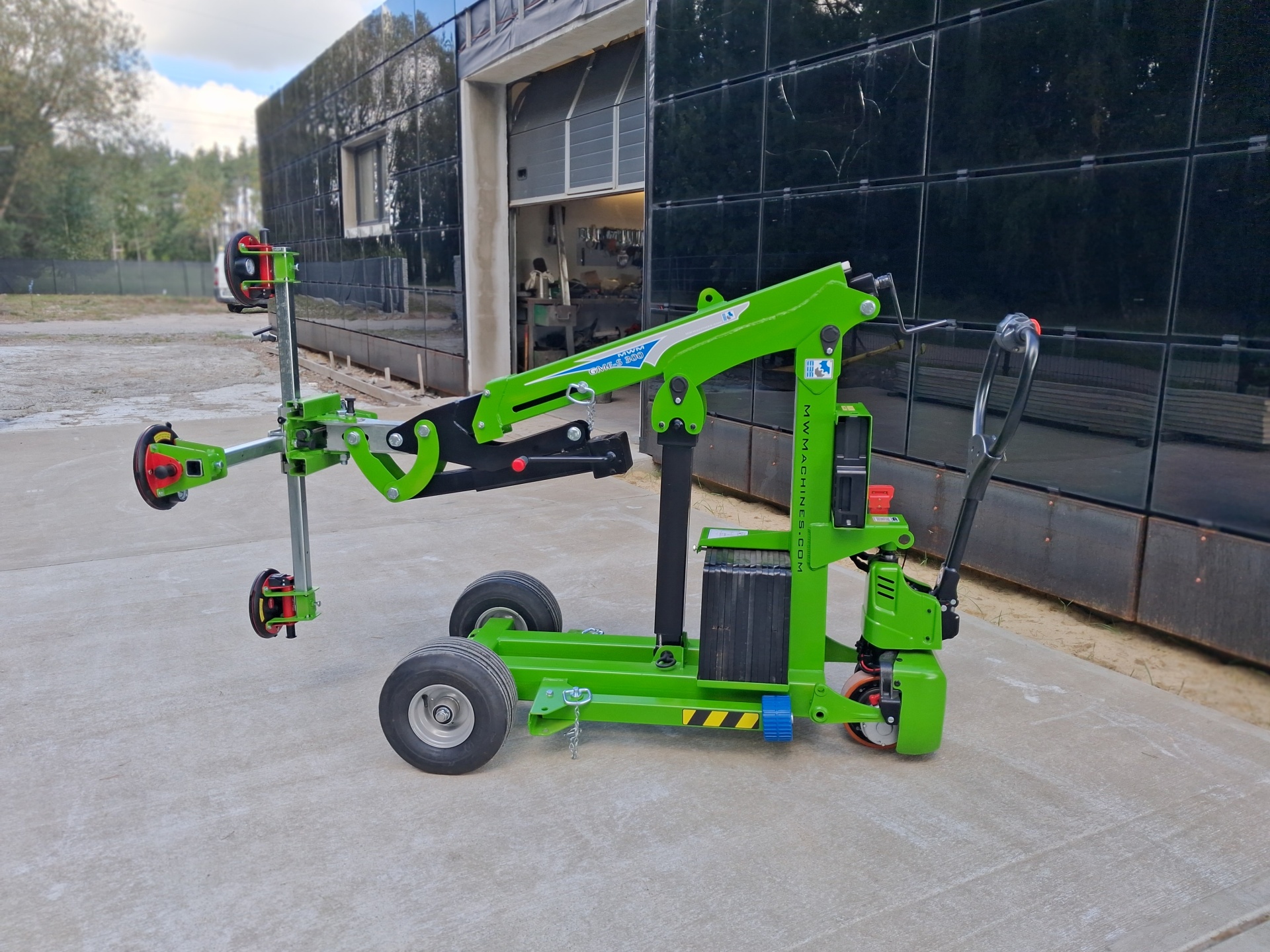 GME-S300 Manipulator akumulatorowy do przenoszenia szkła - obrazek 7