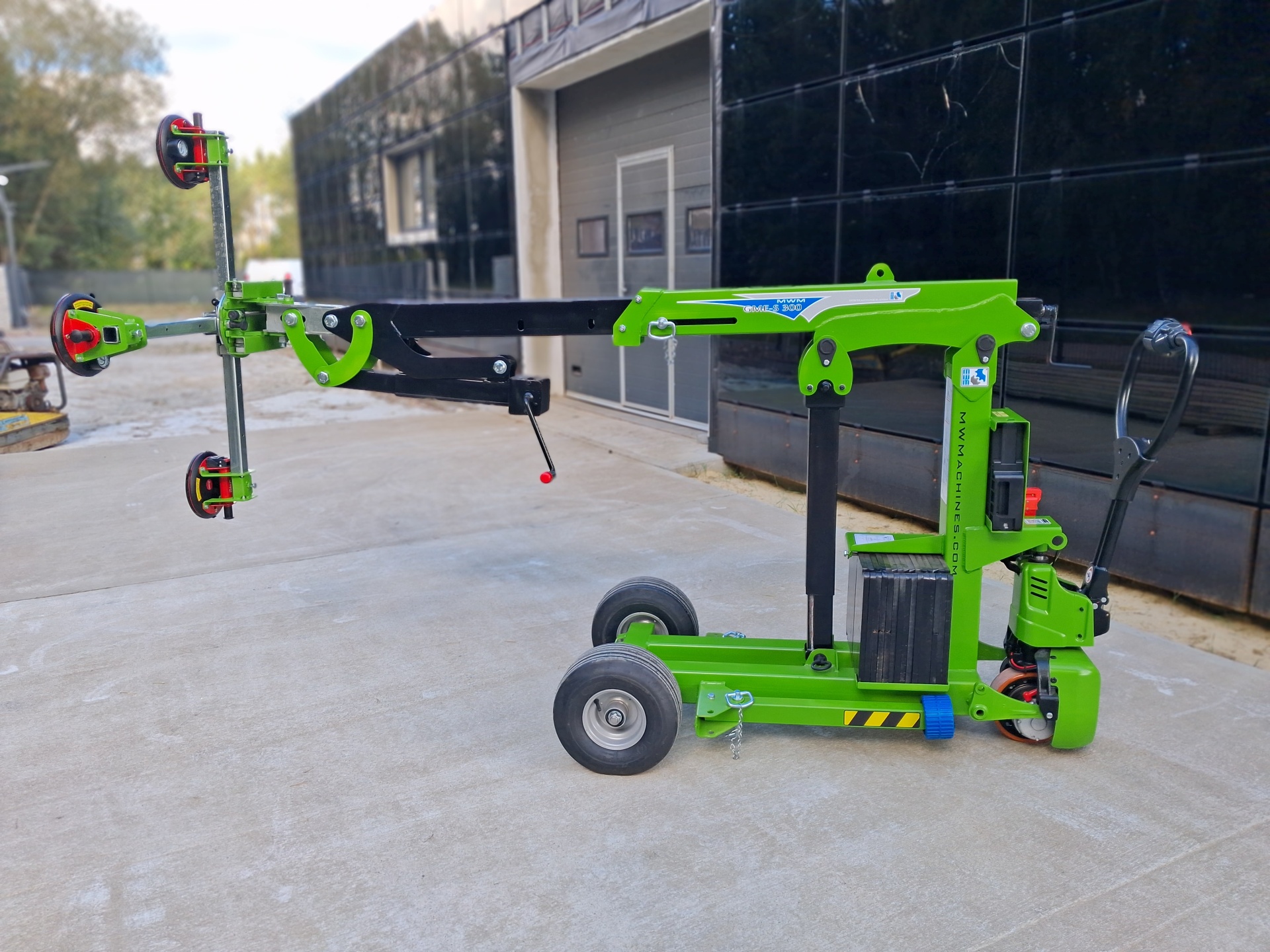 GME-S300 Manipulator akumulatorowy do przenoszenia szkła - obrazek 9