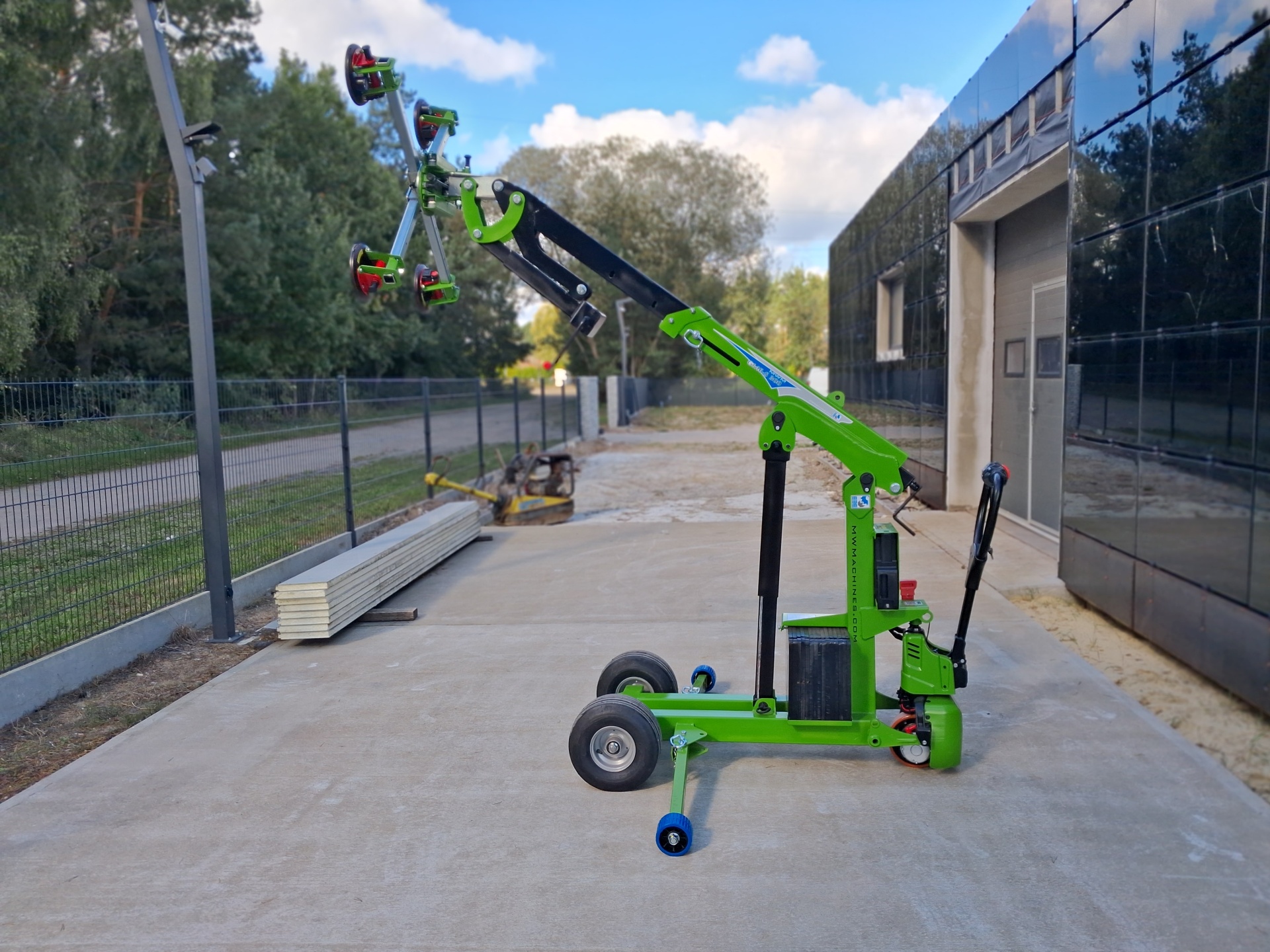 GME-S300 Manipulator akumulatorowy do przenoszenia szkła - obrazek 10